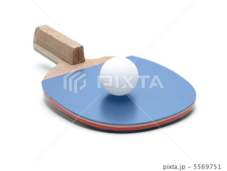 Table tennis racket and ball Table tennis racket and ball 5569751
