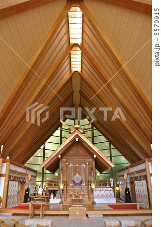 パワースポット嶽之下神社拝殿 5570915