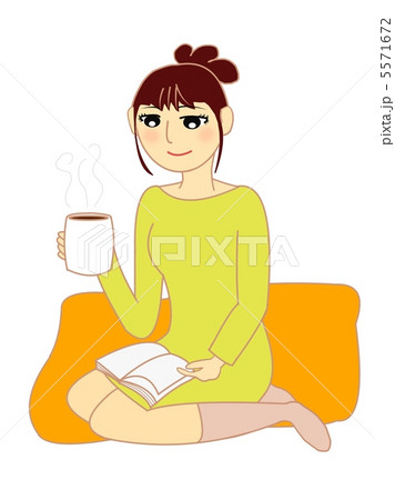 読書　女性 5571672