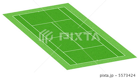 テニスコート(人工芝)-5 5573424