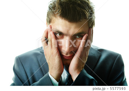 Troubled businessman 5577593
