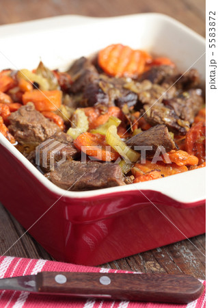 Lamb meat and vegetables stew 5583872