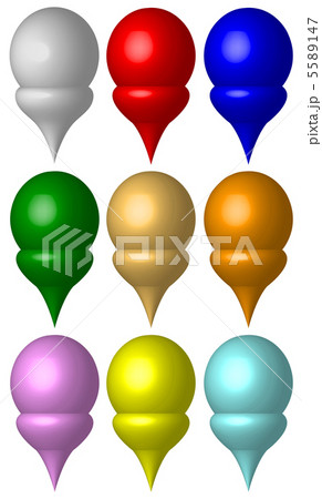 画鋲、とめ具　フレーム　ポイント　マーク 5589147