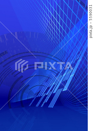 青いハイテクイメージ 青いハイテクイメージ 5590031