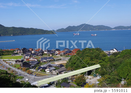 仙崎 みすゞ公園からの眺め  仙崎 みすゞ公園からの眺め  5591011