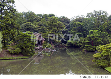 桂離宮 池泉回遊式庭園と松琴亭 桂離宮 池泉回遊式庭園と松琴亭 5591048