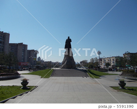 ロシア ハバロフスク ハバロフ像 ロシア ハバロフスク ハバロフ像 5591390