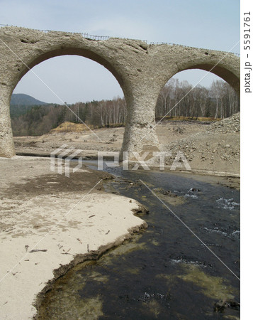 北海道・タウシュベツ橋梁 北海道・タウシュベツ橋梁 5591761