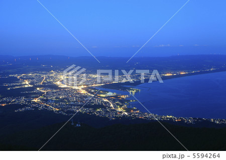むつ市の夜景 5594264