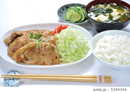 生姜焼き定食 生姜焼き定食 5594344