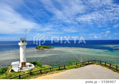 石垣島 平久保灯台からの景色 石垣島 平久保灯台からの景色 5596907