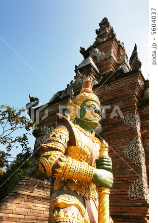 Warrior in temple 5604037