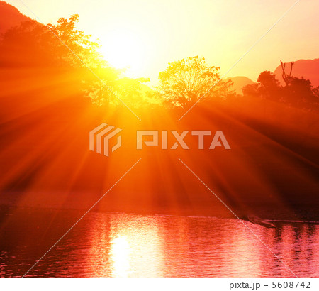 Sunset scene Sunset scene 5608742
