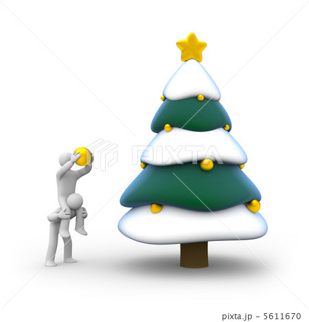 People decorate Christmas tree 5611670
