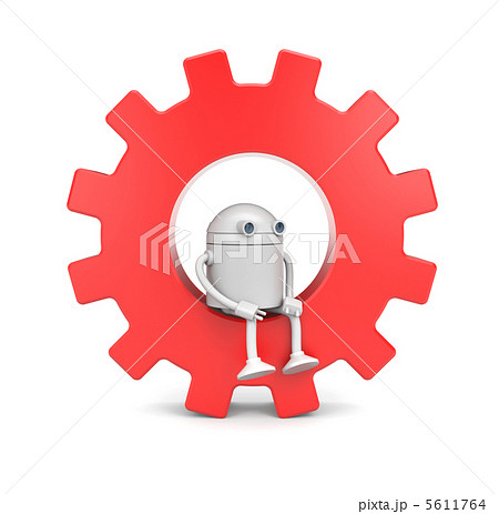 Robot with gear Robot with gear 5611764