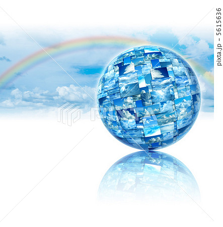 虹と球体の写真 虹と球体の写真 5615636