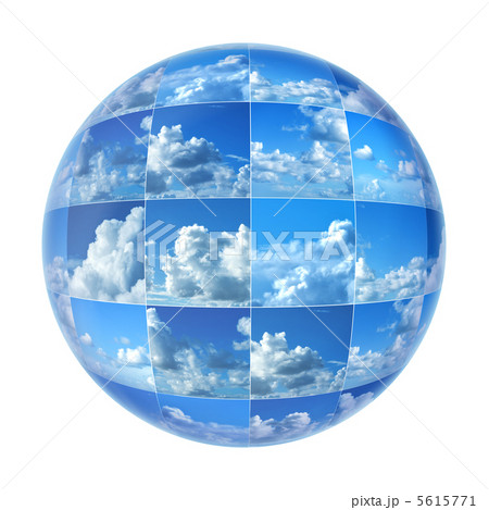 空の写真の球体 空の写真の球体 5615771