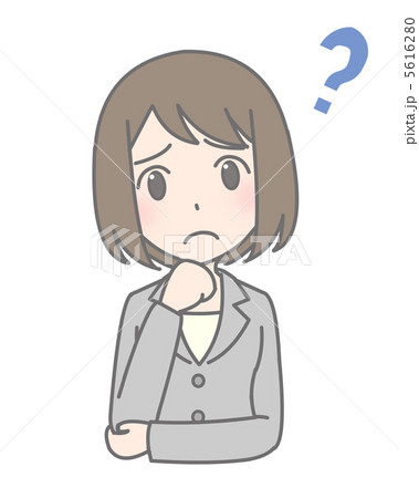 女性・悩む 5616280