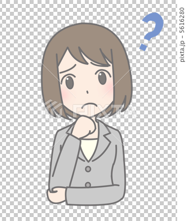 女性・悩む 5616280