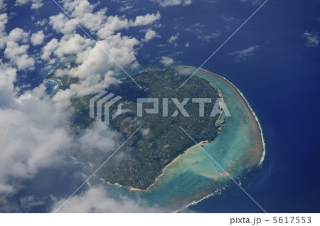 与論島　航空写真 5617553