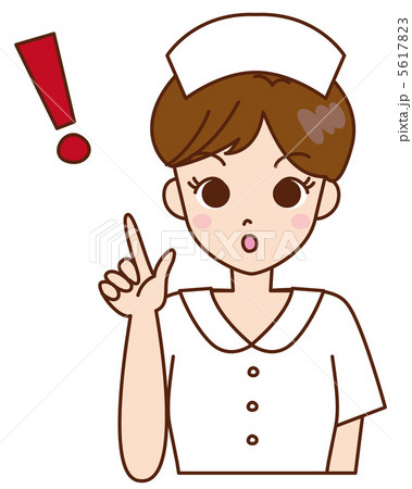 女性 / 警告 / ナース 女性 / 警告 / ナース 5617823