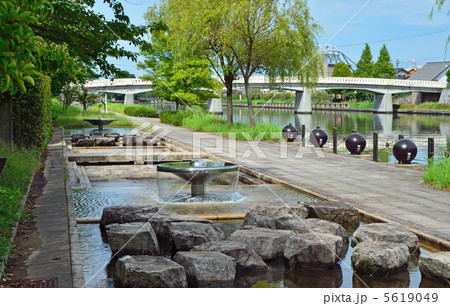 富山散歩・富岩運河　遊歩道 5619049