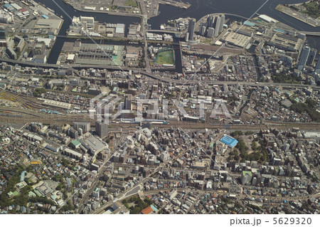 東神奈川駅上空より撮影 5629320