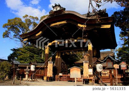 豊国神社 唐門4 伏見城遺構 の写真素材