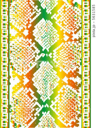 年賀2013　蛇柄カラフル 5631585