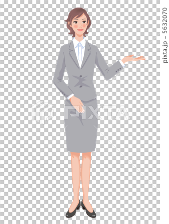 女性全身展現 女性全身展現 5632070