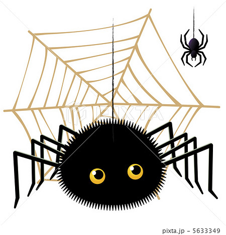 蜘蛛 タランチュラ 蜘蛛の巣のイラスト素材 5633349 Pixta