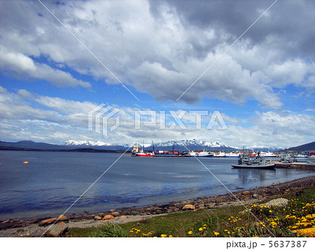 世界最南端ウシュアイア港 世界最南端ウシュアイア港 5637387