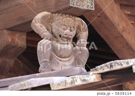 法隆寺五重塔の「邪鬼」の写真素材 [5639114] - PIXTA