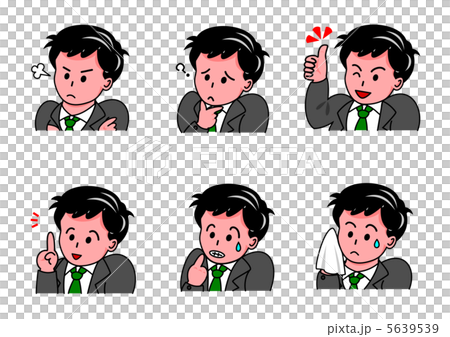 各種面部表情 5639539