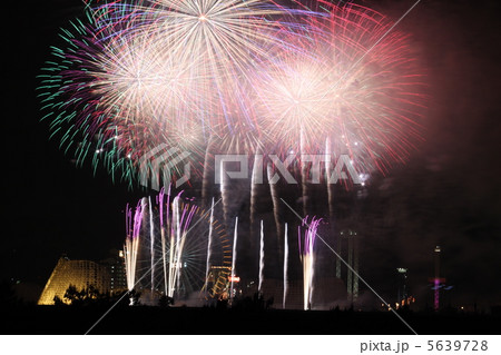 長島温泉花火 5639728
