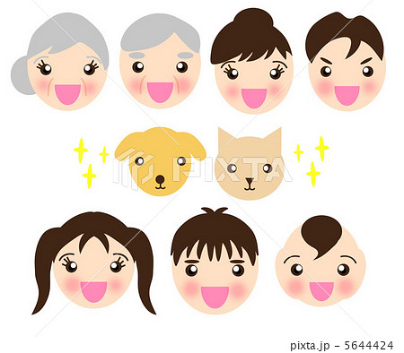 家族の顔　セット 5644424