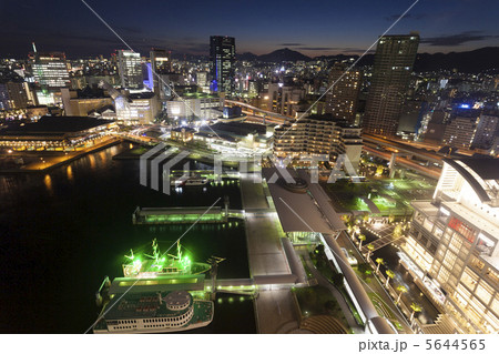 神戸港　夜景 5644565