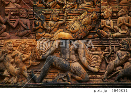 世界遺産アンコール遺跡群バンテアイ・スレイ 世界遺産アンコール遺跡群バンテアイ・スレイ 5646351