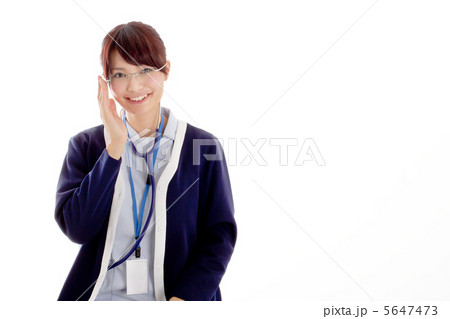 メガネを掛けた可愛い看護婦 メガネを掛けた可愛い看護婦 5647473