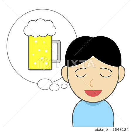 ビールを想像する男性 5648124