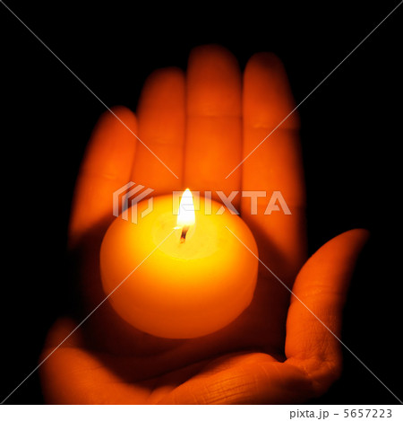 Burning candle Burning candle 5657223