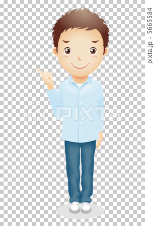 成人男性イラスト 5665584