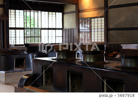 日本家屋の写真素材