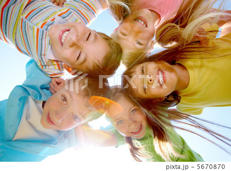Joyful friends 5670870