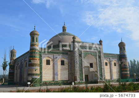 中国・新疆ウイグル自治区カシュガル　アバクホージャ墓 5674733