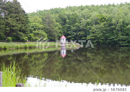 西岡公園　西岡水源地（貯水池）札幌市豊平区 5676085