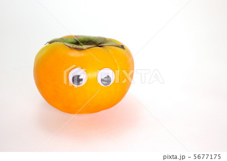 1つのかわいい柿 5677175