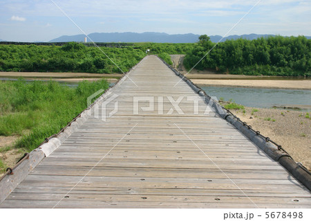 京都　流れ橋 5678498