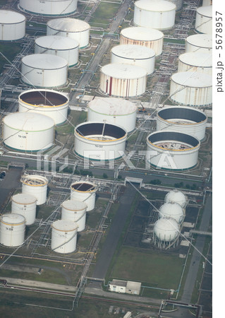 鹿島コンビナートを上空より撮影 鹿島コンビナートを上空より撮影 5678957