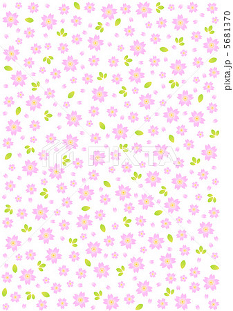 桜の背景模様 5681370